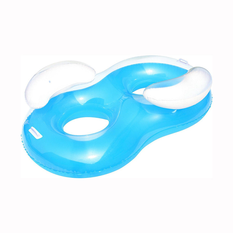 Inflatable Double Armrest Pool Float Sofa Lounge