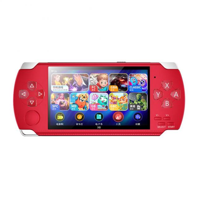 X6 Handheld Portable Game Console with 1500 Games